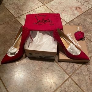 Christian Louboutin Beautiful Red Pumps